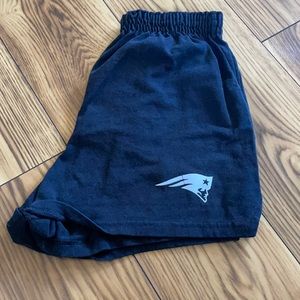 Patriots workout shorts